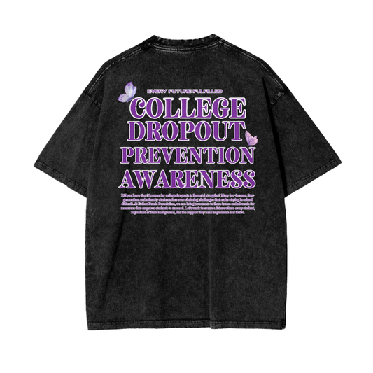 EFF Acid Wash Oversize T-Shirt