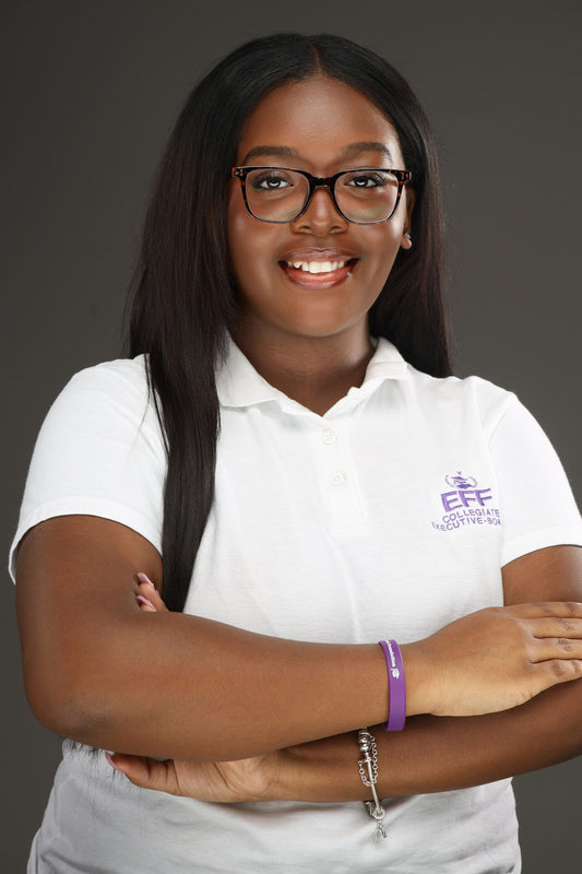 Esther Funds Collegiate Women’s pique polo shirt