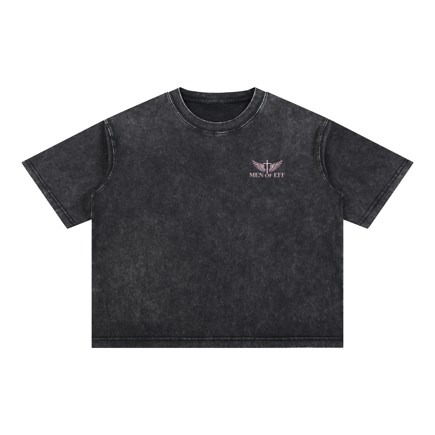 Men of EFF  Mineral Wash Boxy Cotton T-Shirt