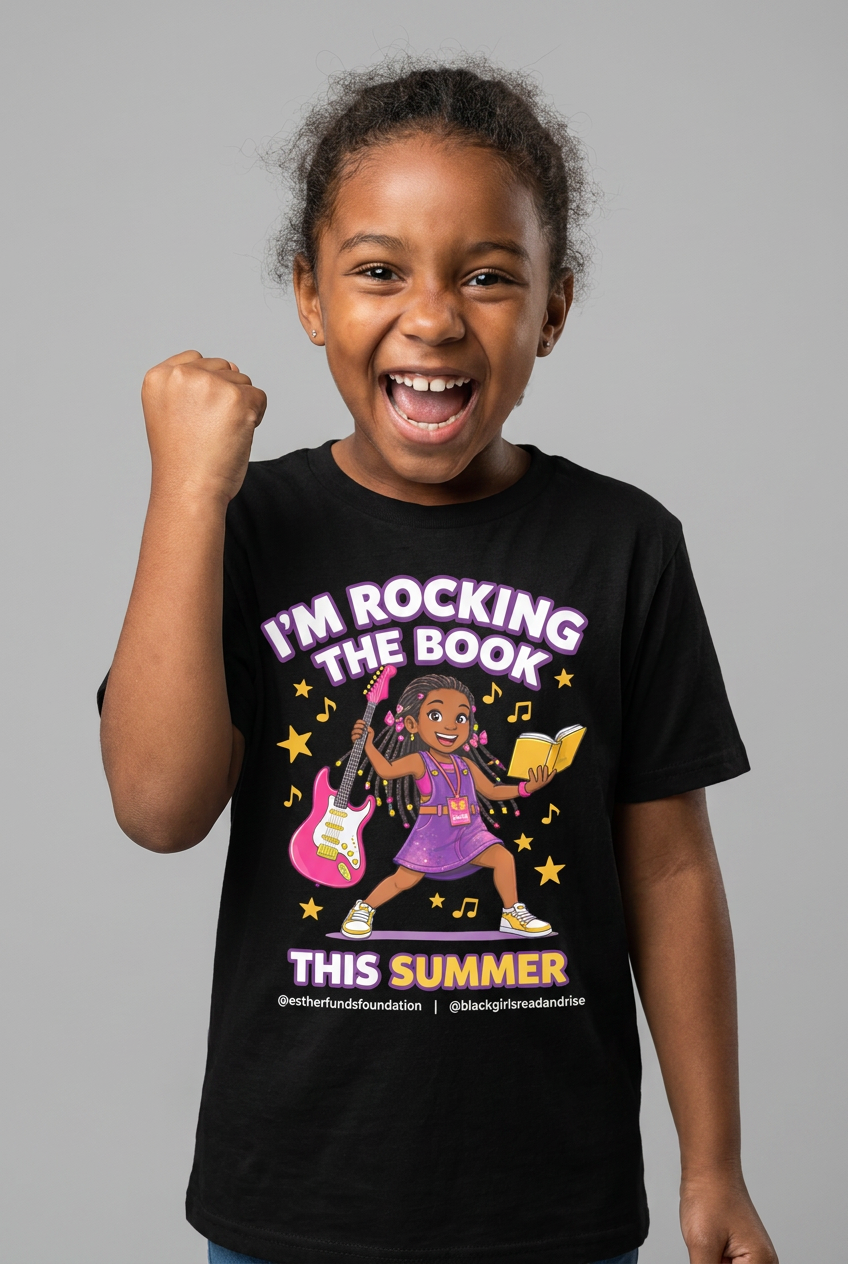 Rock The Book Youth Classic Tee Girl